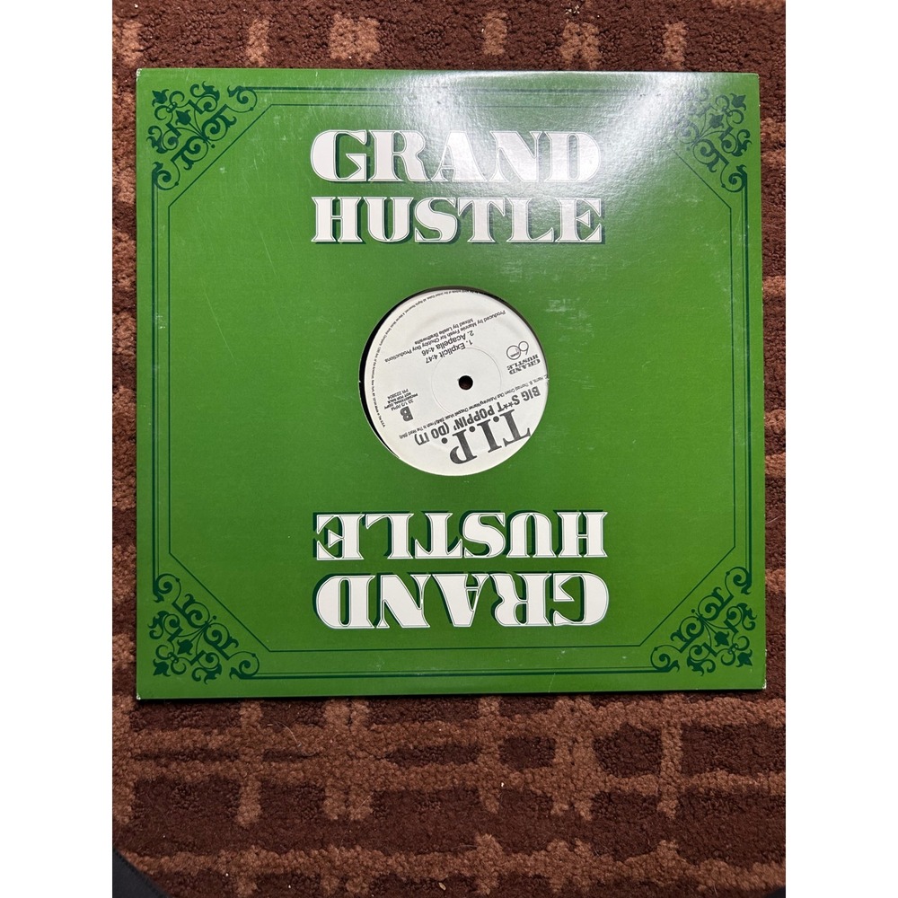 TLP Grand Hustle Big Things Poppin 12 inch Vinyl Record Hip Hop Rap‎